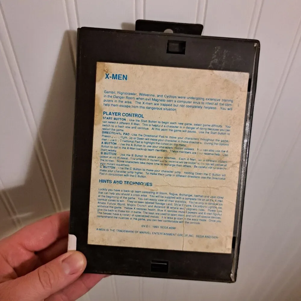 N/A xmen sega